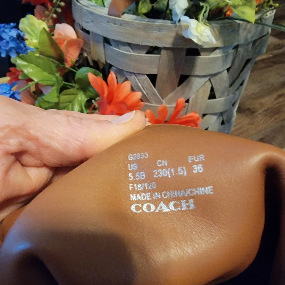 Coach Suade Heeled Boots - Picture 4 of 4